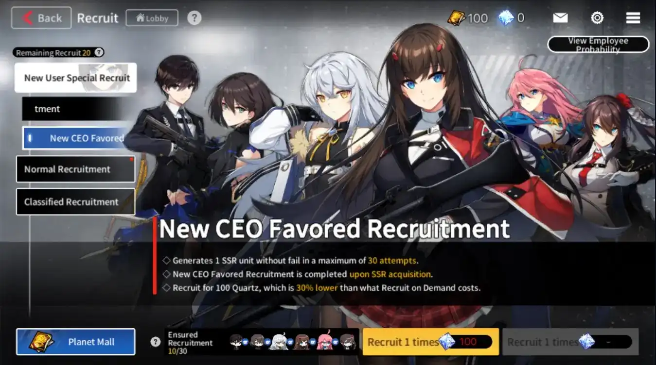 New CEO banner